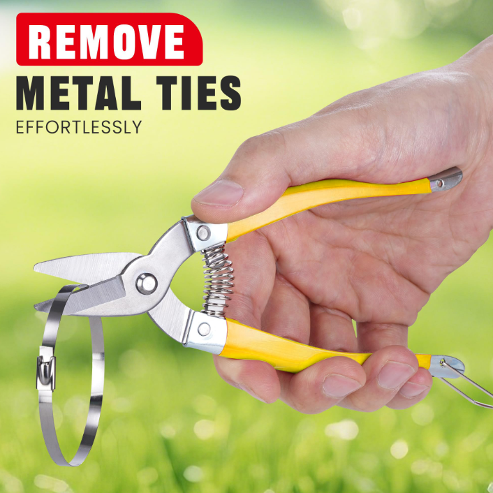 Cable Tie Gun Kit, Specialized Tool For Tightening And Cutting Stainless Steel Cable Ties, Comes With 150 Pieces Of Uv-Resistant Heavy-Duty Metal zip Ties And Industrial Scissors.