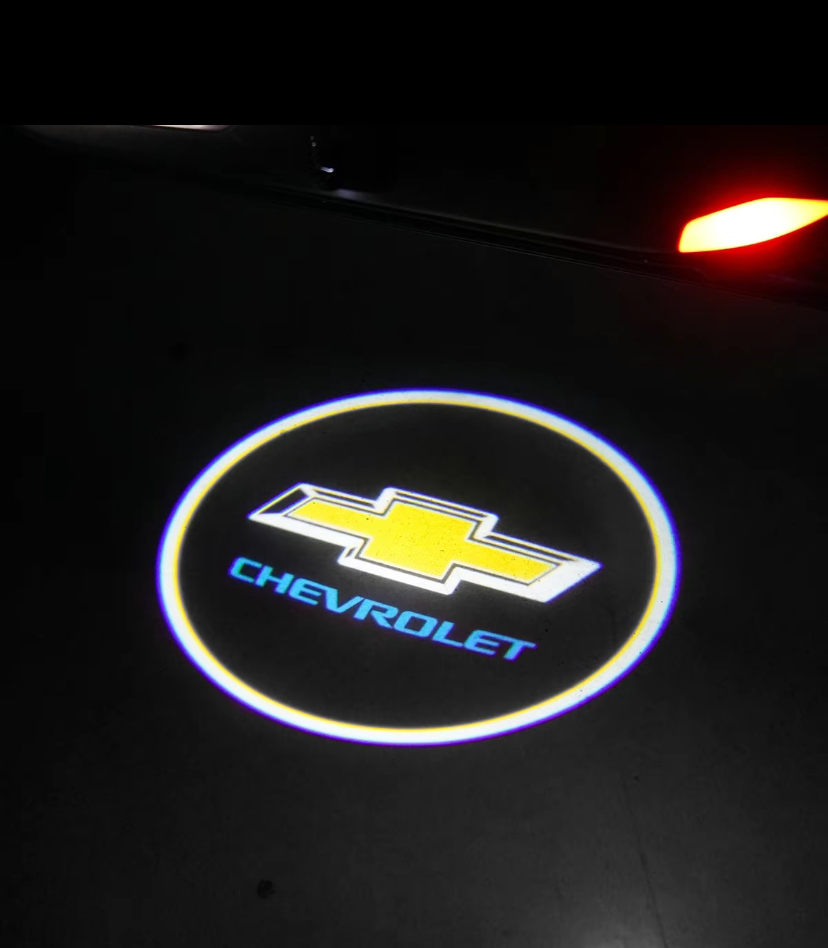 2Pcs LED Car Door Welcome LightHD Projector Lamp Accessories For Honda Civic Fit Accord City Vezel CR-V S660 Odyssey HR-V