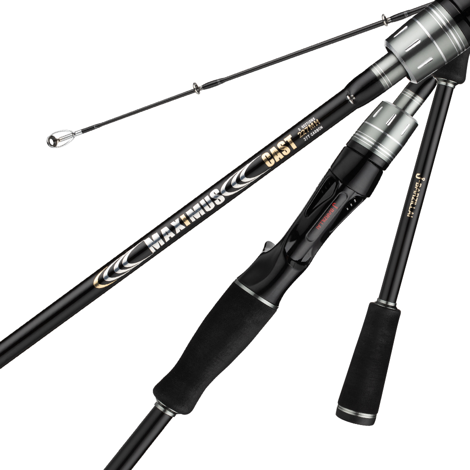 J-BARZILLAI MAXIMUS Lure Fishing Rods FUJI Guide&amp;Sea Guides Spinning Baitcasting Fish Rod
