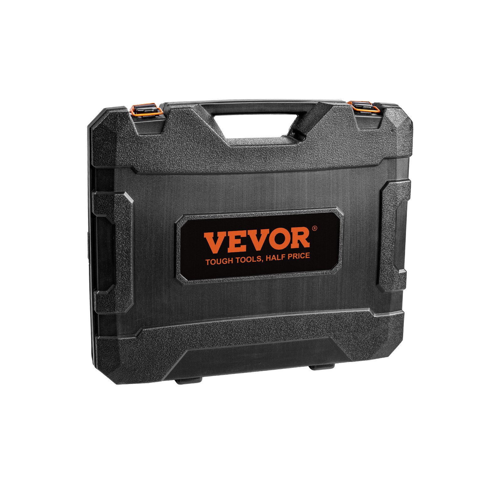 VEVOR 3/8" Drive Impact Socket Set, SAE 1/4"-3/4" and Metric 6-19mm 90 Piece Socket Set, 6 Point Cr-Mo Alloy Steel for Auto Repair, Includes Extension Bars Universal Joint Adapter Lock Storage Case