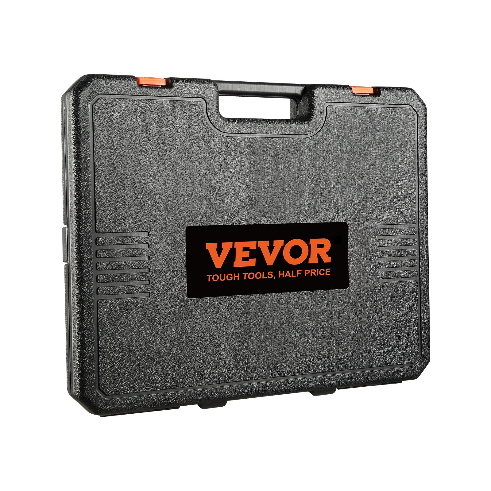 VEVOR 1/2" Drive Impact Socket Set, 65 Piece Socket Set SAE 3/8" to 1-1/4" and Metric 10-24mm, 6 Point Cr-V Alloy Steel for Auto Repair, Rugged Construction, Easy-to-Read Size Markings, Storage Case
