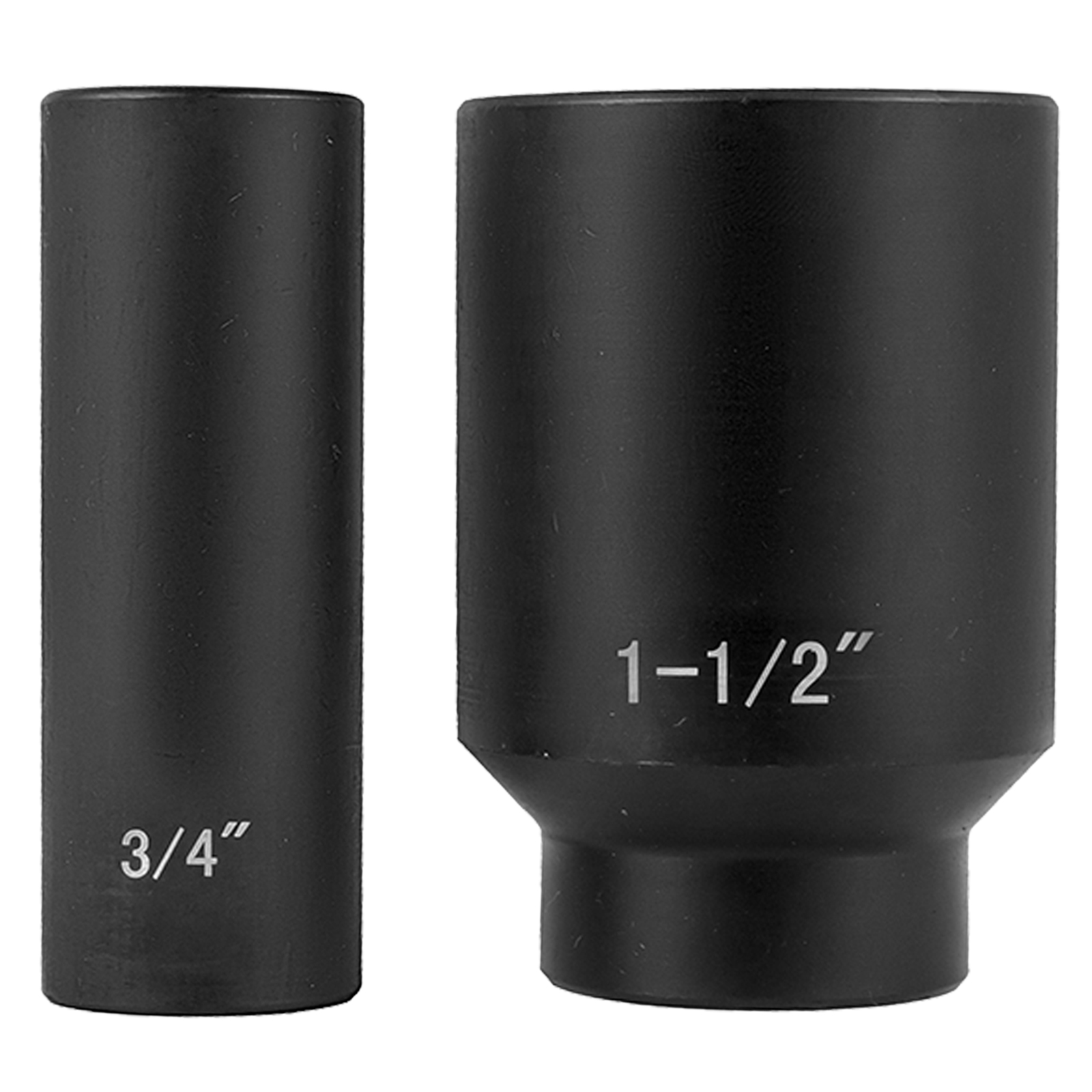 VEVOR Impact Socket Set 1/2 Inches 19 Piece Impact Sockets, Deep Socket, 6-Point Sockets, Rugged Construction, Cr-V, 1/2 Inches Drive Socket Set Impact 3/8 inch - 1-1/2 inch, with a Storage Cage