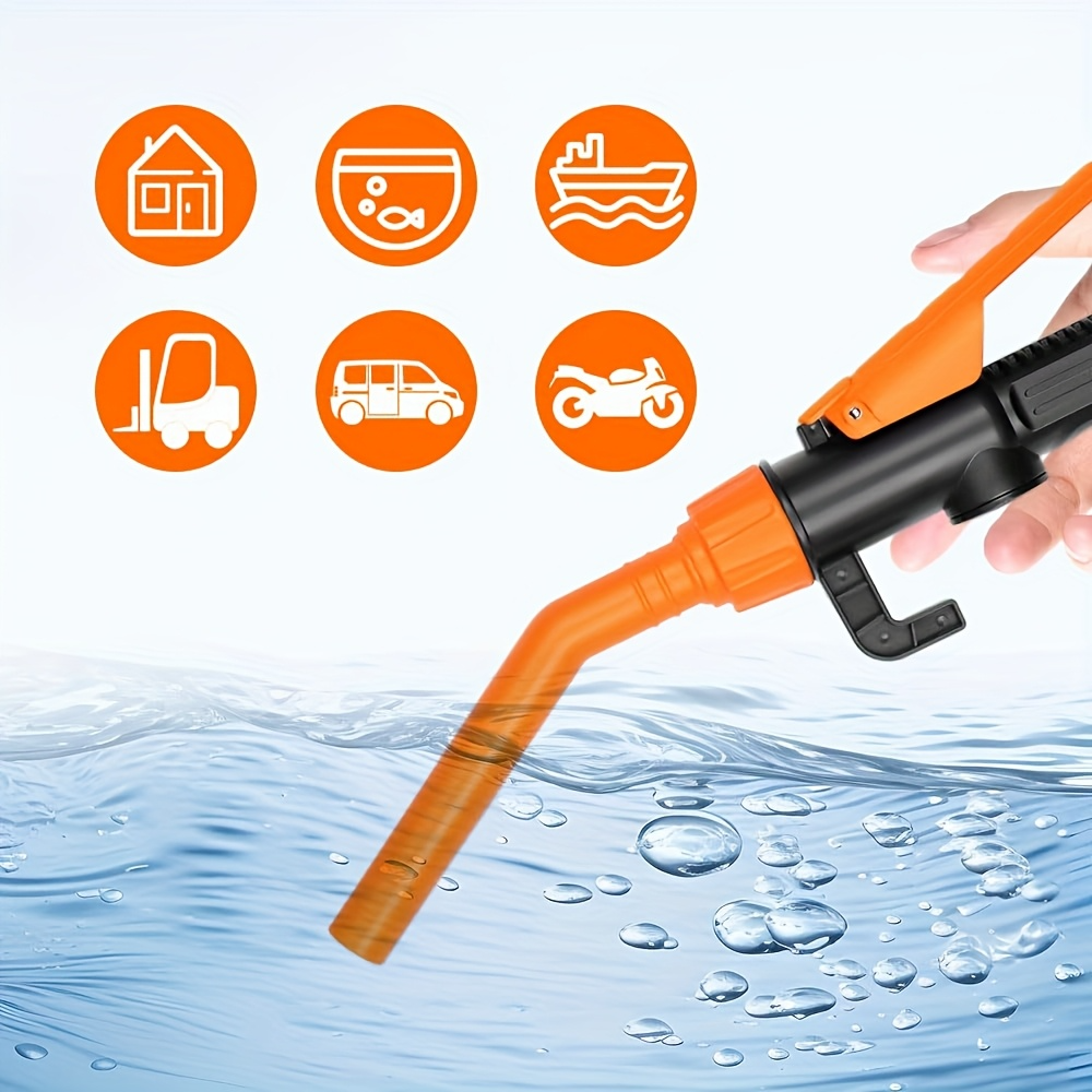 Portable Power Battery Pump For Liquid Fuel/Water Transfer, 2.2 Gallons Per Minute, Suitable For Various Models - Check Product Details