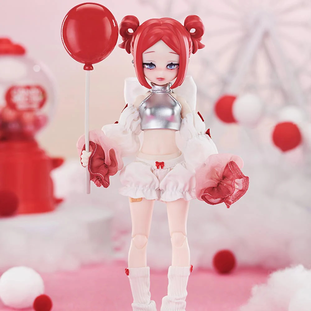 Eve Lynna Series Dream Paradise MJD Blind Box, Cute 18cm Ball Jointed Doll Dress Up Doll with Joints, Collection BJD Dolls Action Figure Toys Halloween Gift for Girls Boys