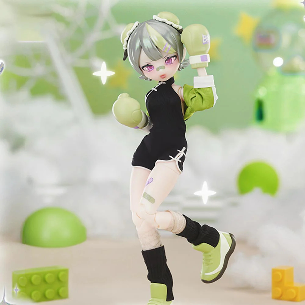 Eve Lynna Series Dream Paradise MJD Blind Box, Cute 18cm Ball Jointed Doll Dress Up Doll with Joints, Collection BJD Dolls Action Figure Toys Halloween Gift for Girls Boys