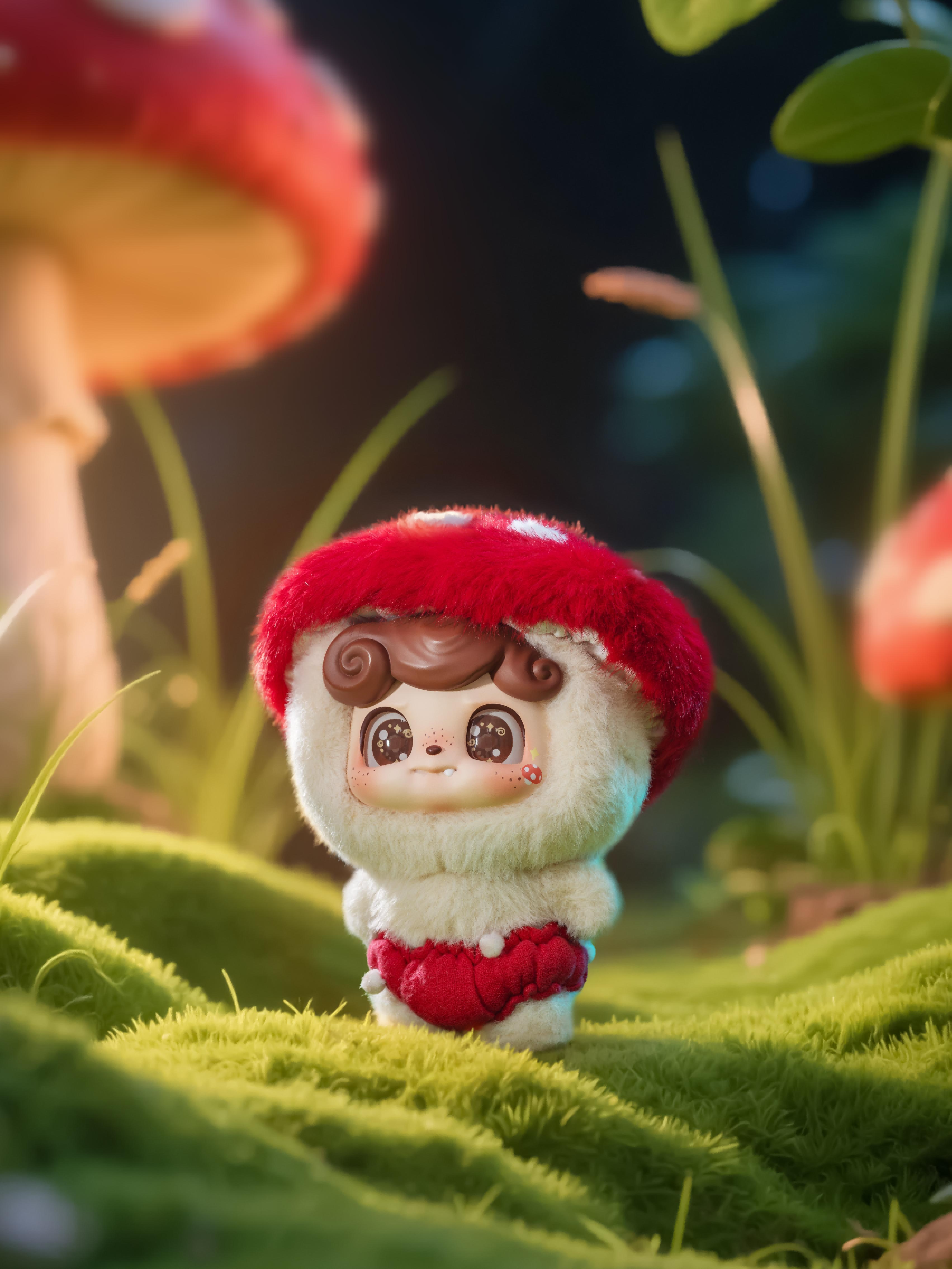Q.Kid Fairy Tales Series Plush Blind Box, Cute Stuffed Blind Box Doll Kawaii Mystery Plush Toys Collectible Birthday Christmas Gifts for Girls 1pc
