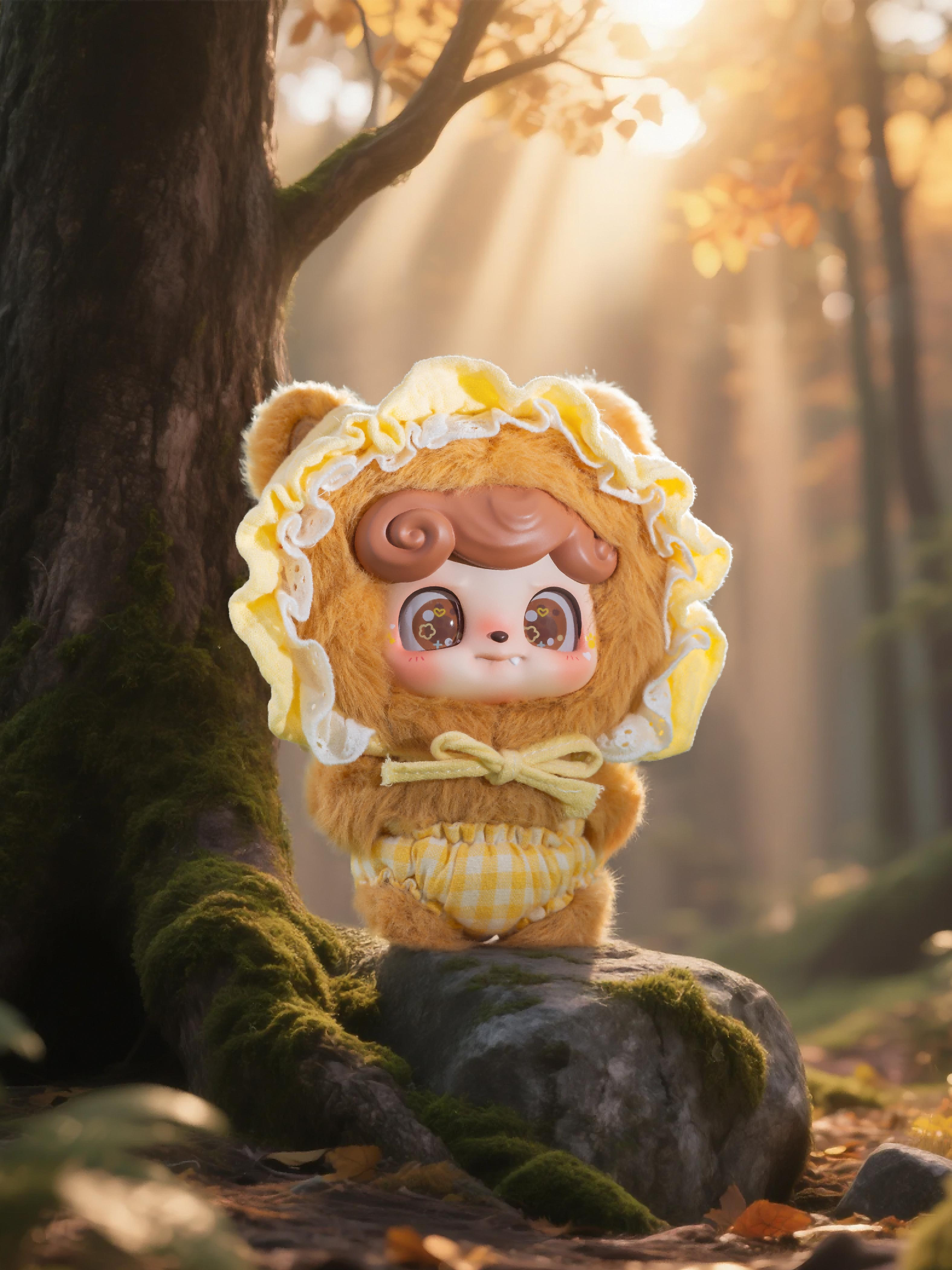 Q.Kid Fairy Tales Series Plush Blind Box, Cute Stuffed Blind Box Doll Kawaii Mystery Plush Toys Collectible Birthday Christmas Gifts for Girls 1pc