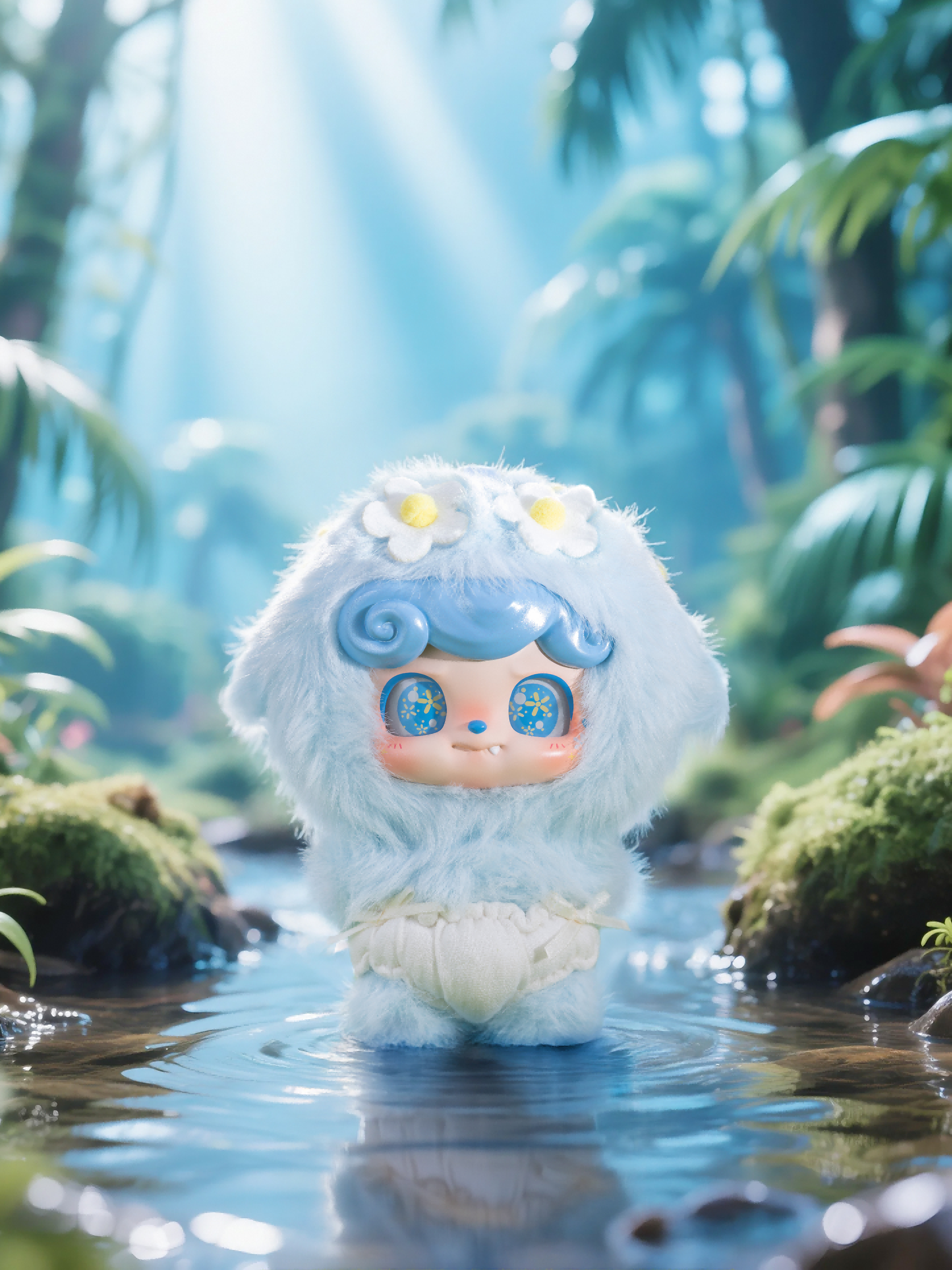Q.Kid Fairy Tales Series Plush Blind Box, Cute Stuffed Blind Box Doll Kawaii Mystery Plush Toys Collectible Birthday Christmas Gifts for Girls 1pc
