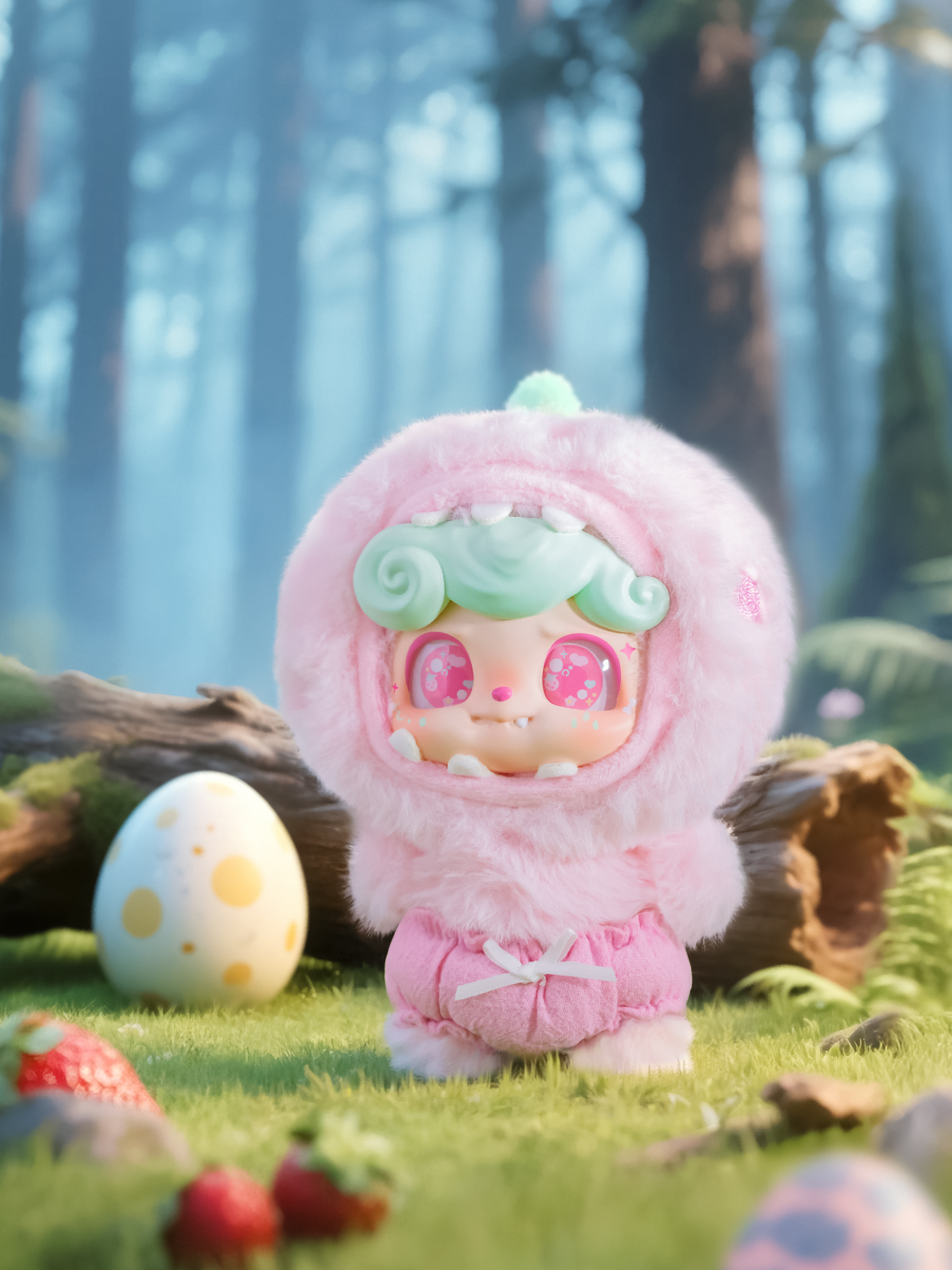 Q.Kid Fairy Tales Series Plush Blind Box, Cute Stuffed Blind Box Doll Kawaii Mystery Plush Toys Collectible Birthday Christmas Gifts for Girls 1pc