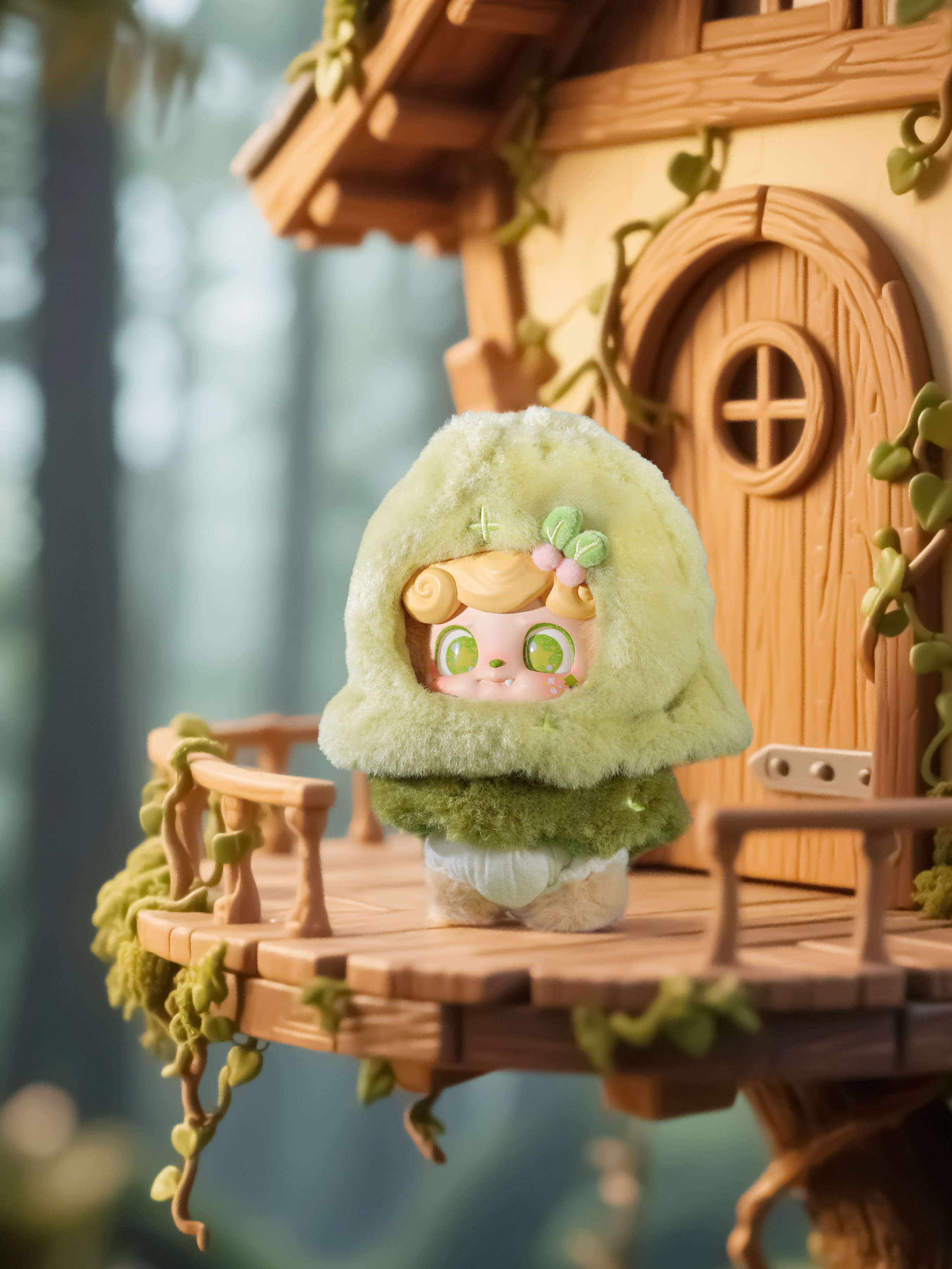 Q.Kid Fairy Tales Series Plush Blind Box, Cute Stuffed Blind Box Doll Kawaii Mystery Plush Toys Collectible Birthday Christmas Gifts for Girls 1pc