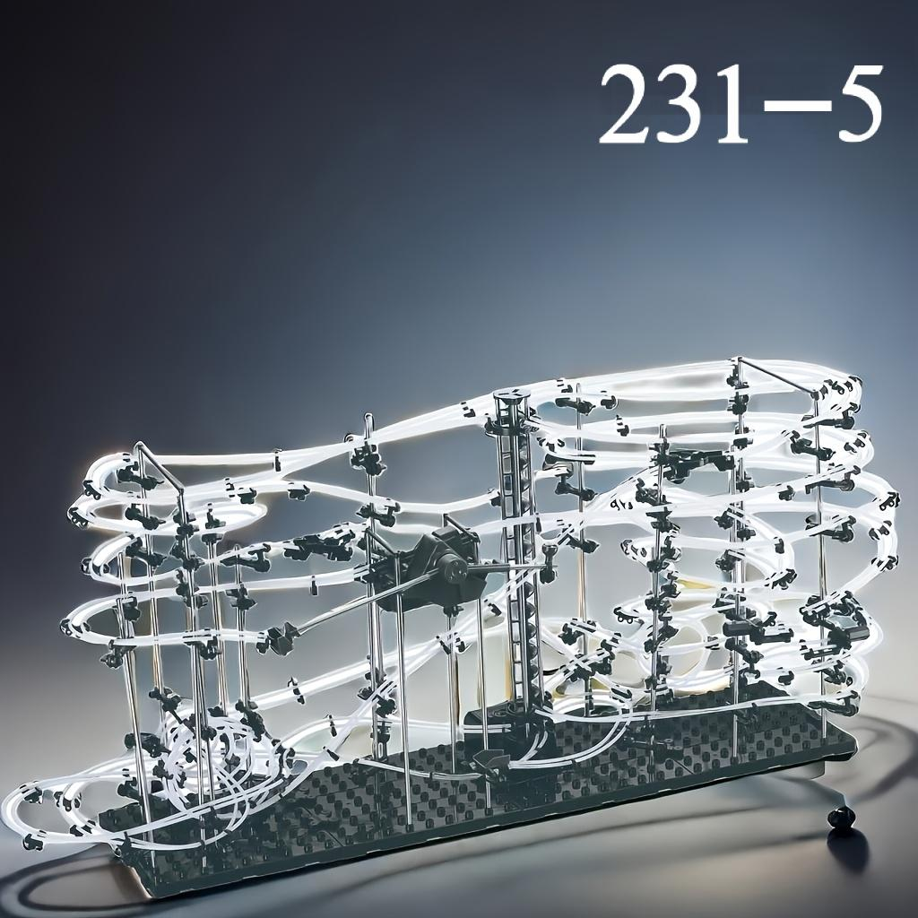 Roller coaster track building toys, pinball track toys; multiple levels available to suit both beginners and advanced players.（231-5）
