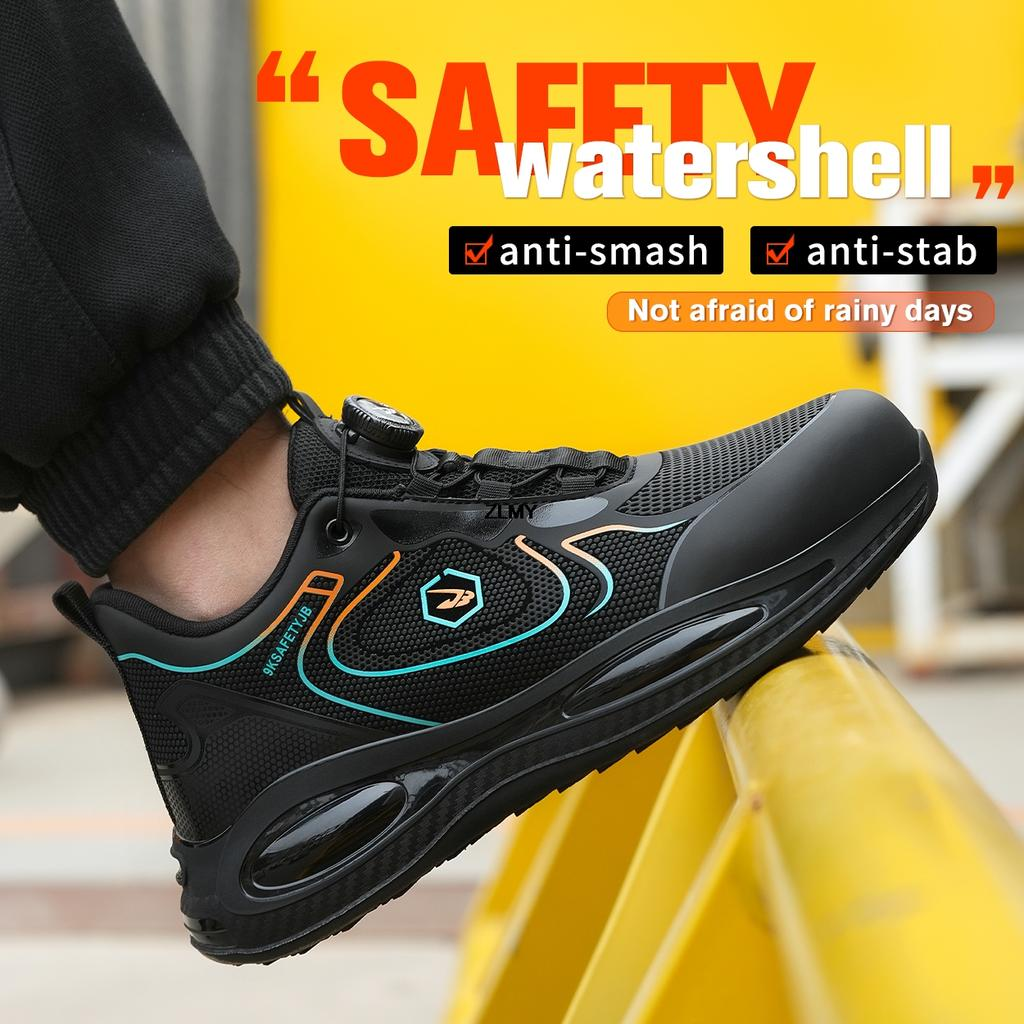 Men's Casual Shoes - Comfortable Lightweight Loafers Safety Footwear