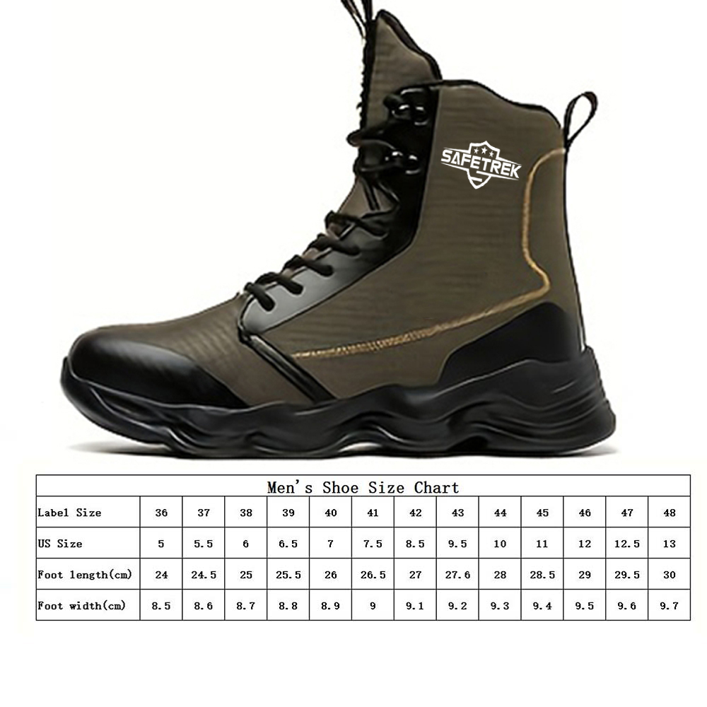 Steel Toe Work Shoes for Men Women Lightweight Comfortable Industrial & Construction Safety Lightweight Footwear