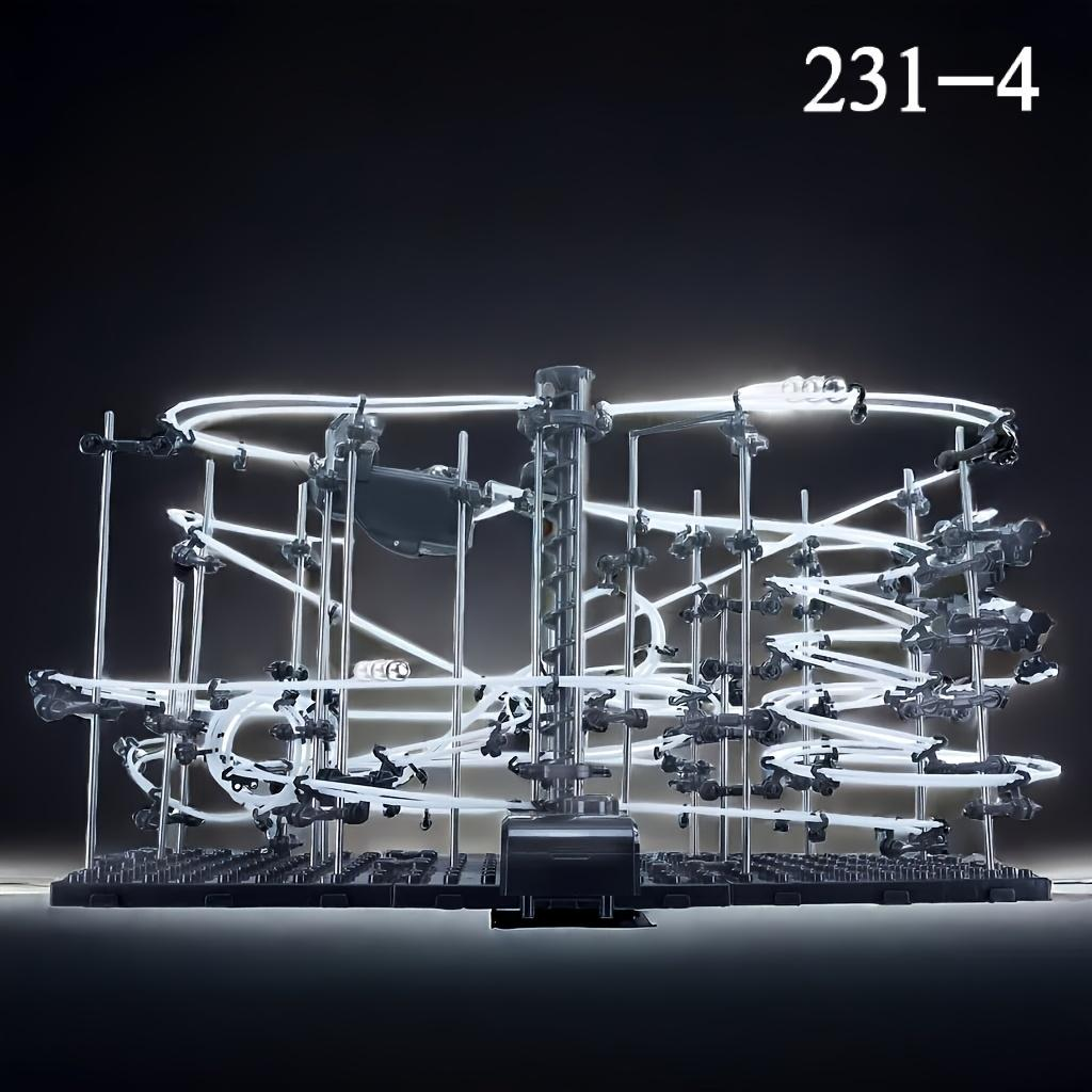 Roller coaster track building toys, pinball track toys; multiple levels available to suit both beginners and advanced players.（231-4）