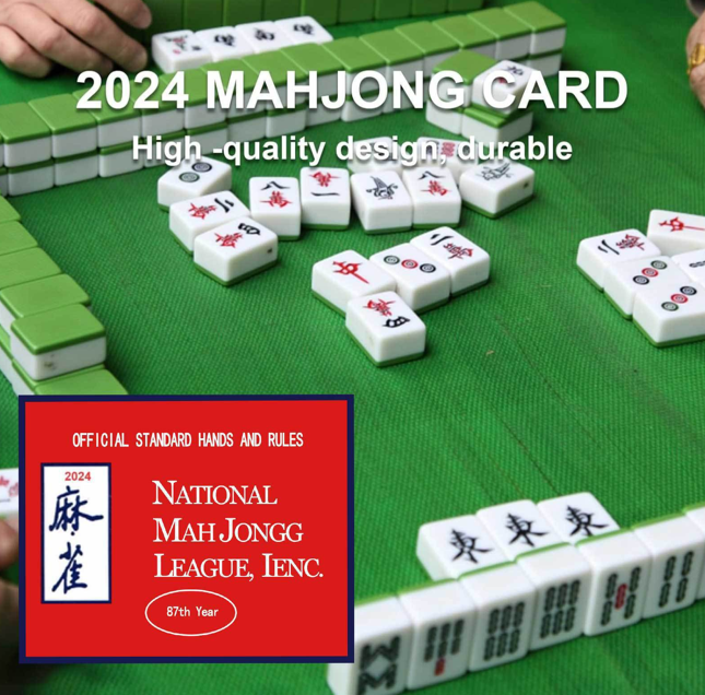 Mah Jongg League 2025 Amazon Bestseller New Counting Card Rules Card for Mahjong