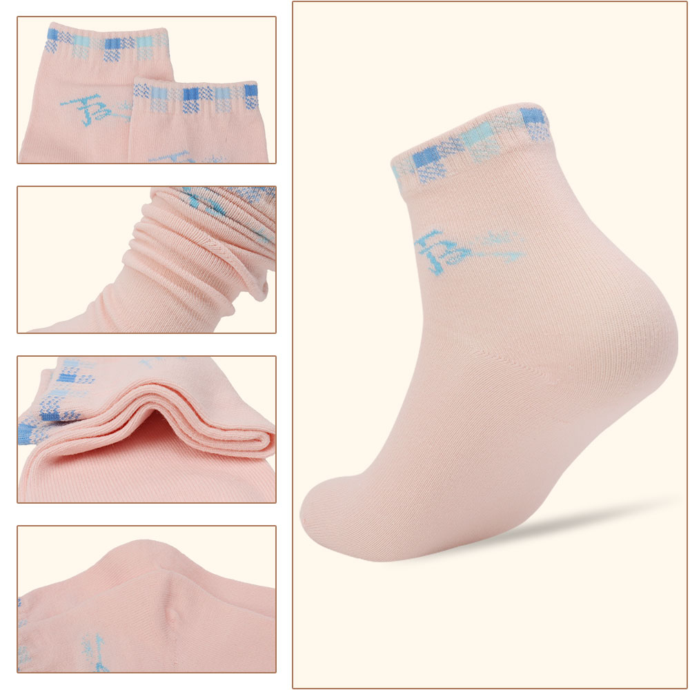 Twelve pairs of women's autumn and winter grass edge mid-tube socks, sweet and cute all-match women's socks(Twelve pairs)