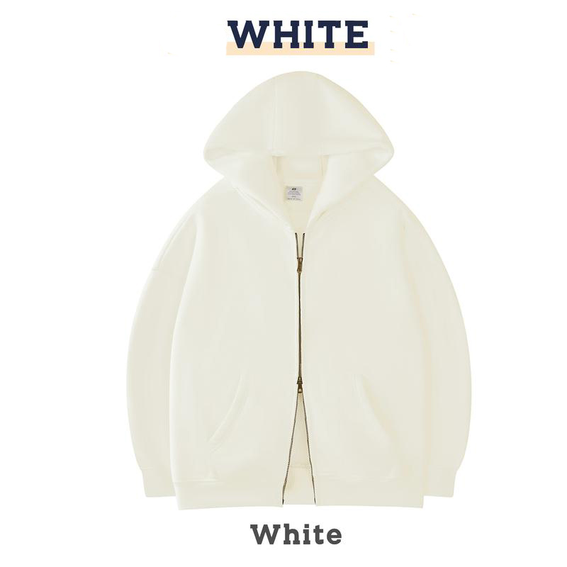 Casual Oversized Double-Zipper Hoodie - Athletic &amp; Warm Long Sleeve Relaxed Fit Sweatshirt in Soft Material Perfect for Men's &amp; Women's Leisure Sweaters Unisex Vintage Womenswear Pullover Basic Winter