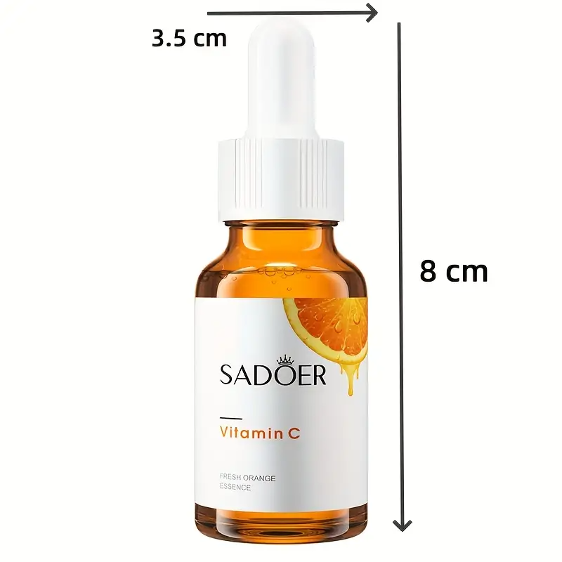 2 x SADOER Hyaluronic Acid & Vitamin C Facial SerumsHydrating + Brightening | Dropper design for precise applicationAll skin types: Sensitive, Dry, Oily, Combination Anti-pollution protection | Elegant amber glass bottle (UV protection)