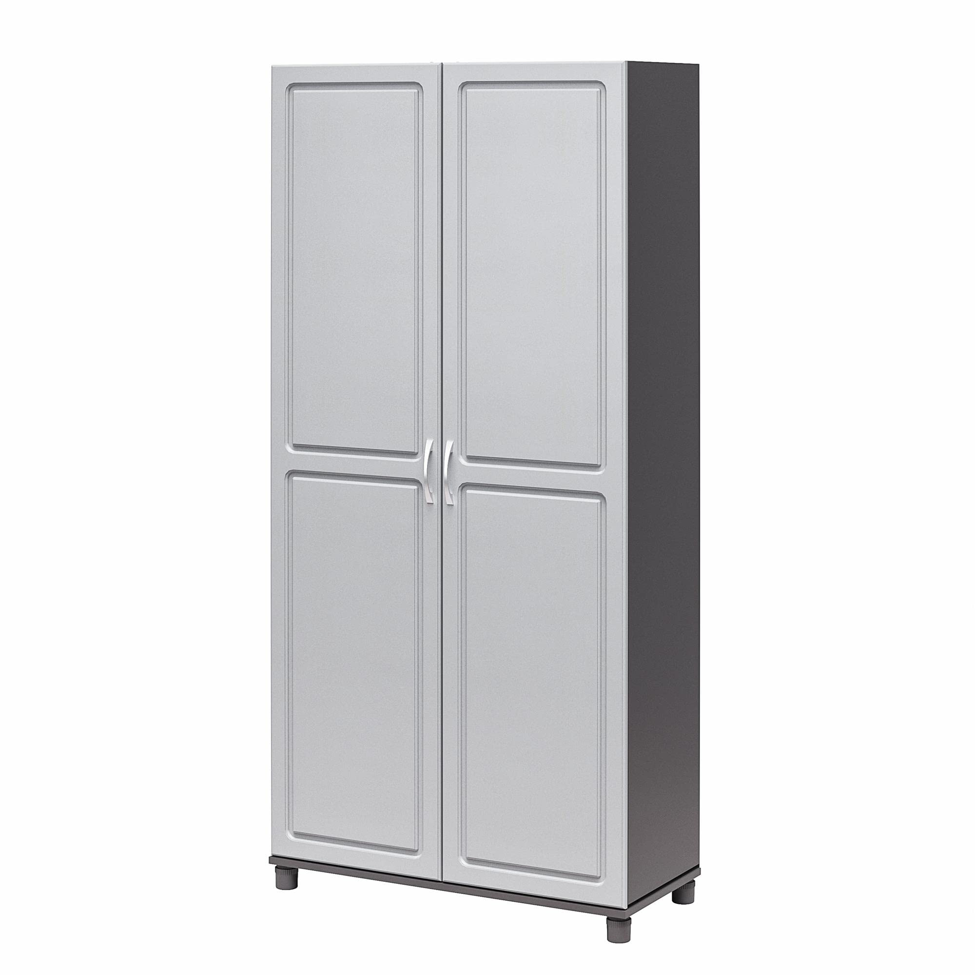 改Systembuild Evolution Kendall 36" Utility Storage Cabinet, Black