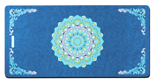 HAPBEAR Large Yoga Mat - 72x36'' Wide workout Mat, Suede Surface with TPE Layer, 1/4'' Thick for Cushioned Support, Non-Slip Yoga Mat, Suitable for Yoga, Pilates, Home and Gym Workouts