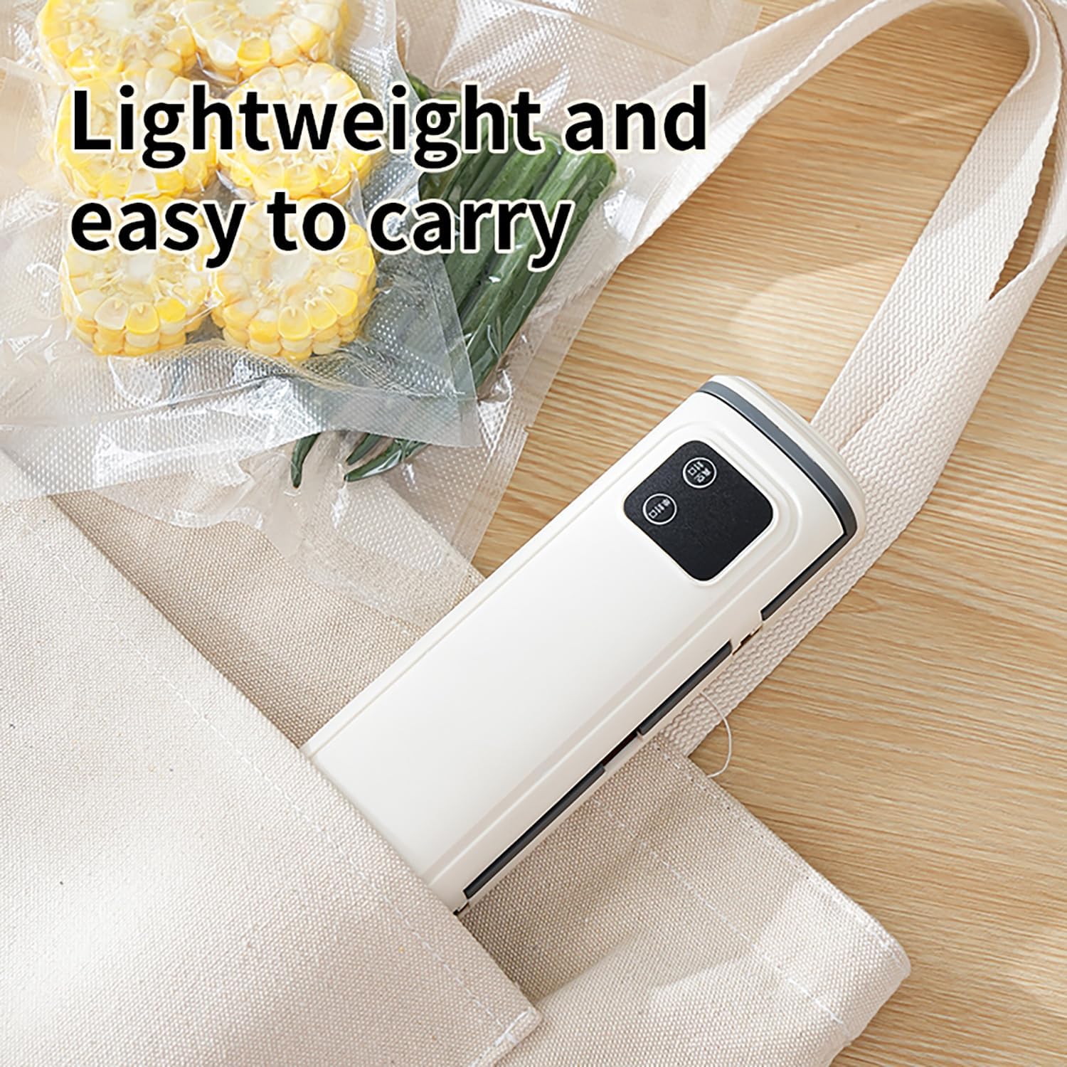 Vacuum Sealer Machine | Compact Design | One-Touch Automatic | Seal in 10-20 Seconds | Dry, Moist, Wet, and Cold Modes | With 10 Vacuum Bags & Built-in Cutter