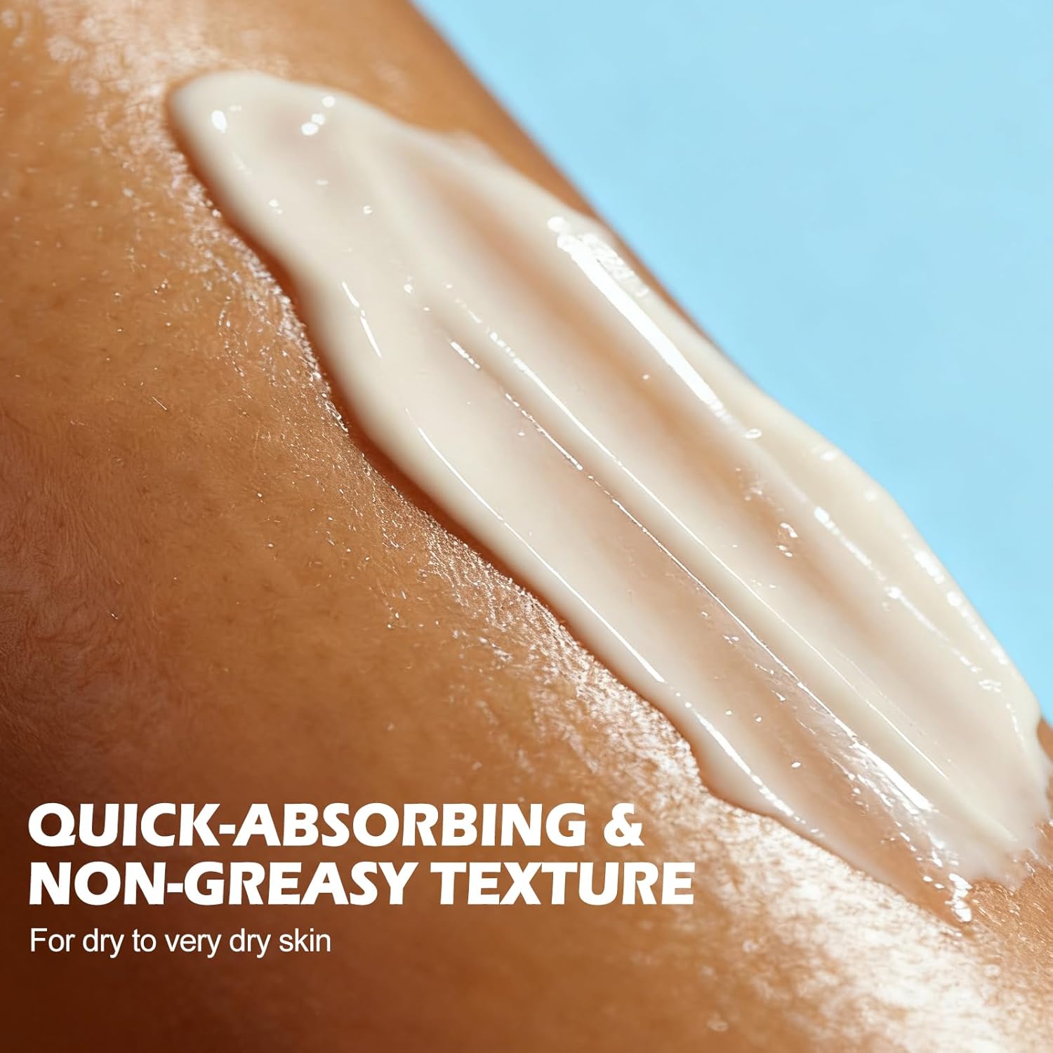 Body Lotion with Deep Moisturizing, Body Moisturizer Cream for Repair Dry Skin, Non-Greasy & Fast Absorbing, Fragrance-Free