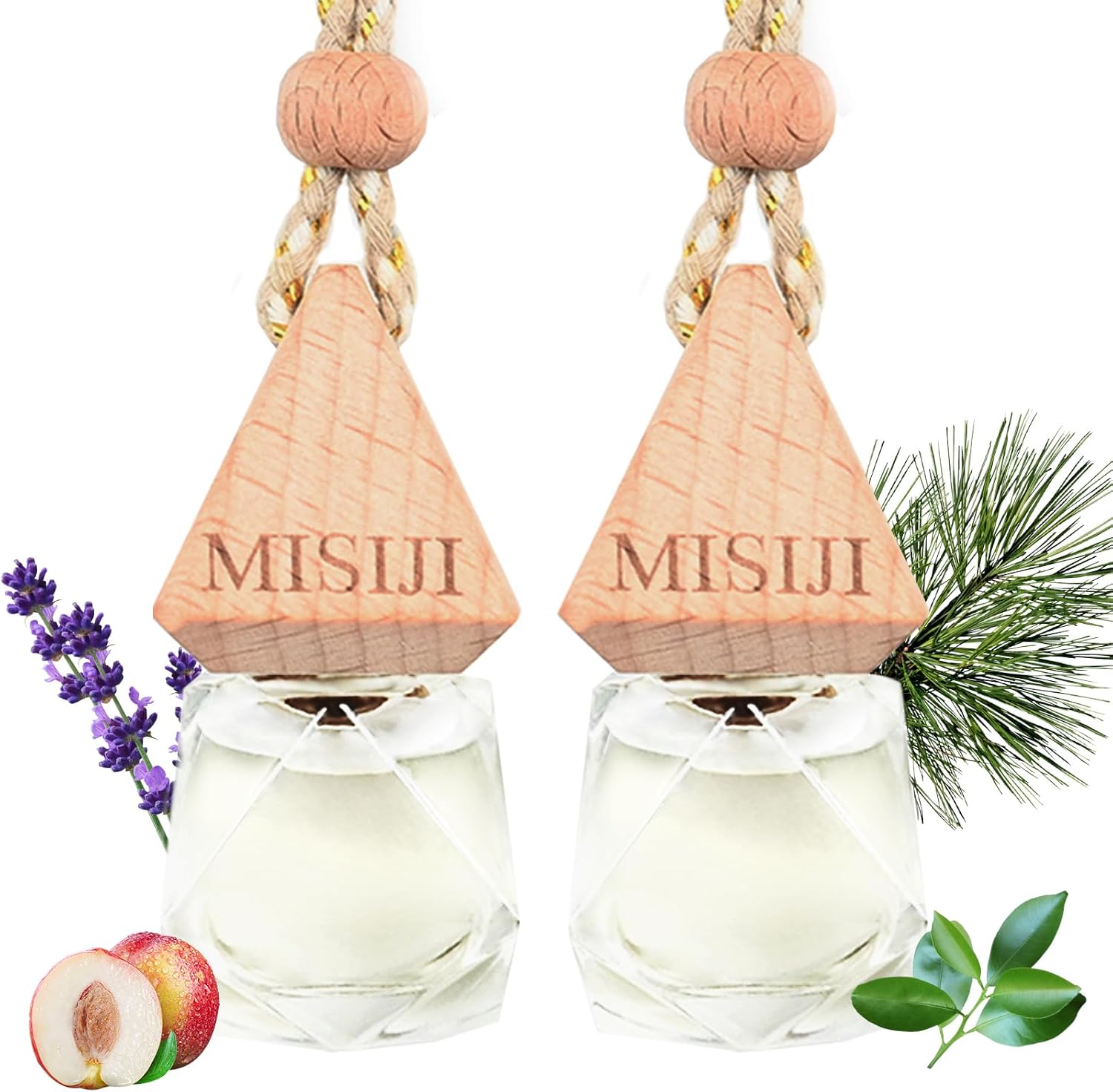 Hanging Car Air Freshener-Sakura,Long Lasting Fragrance Car Scents,Car Decorations