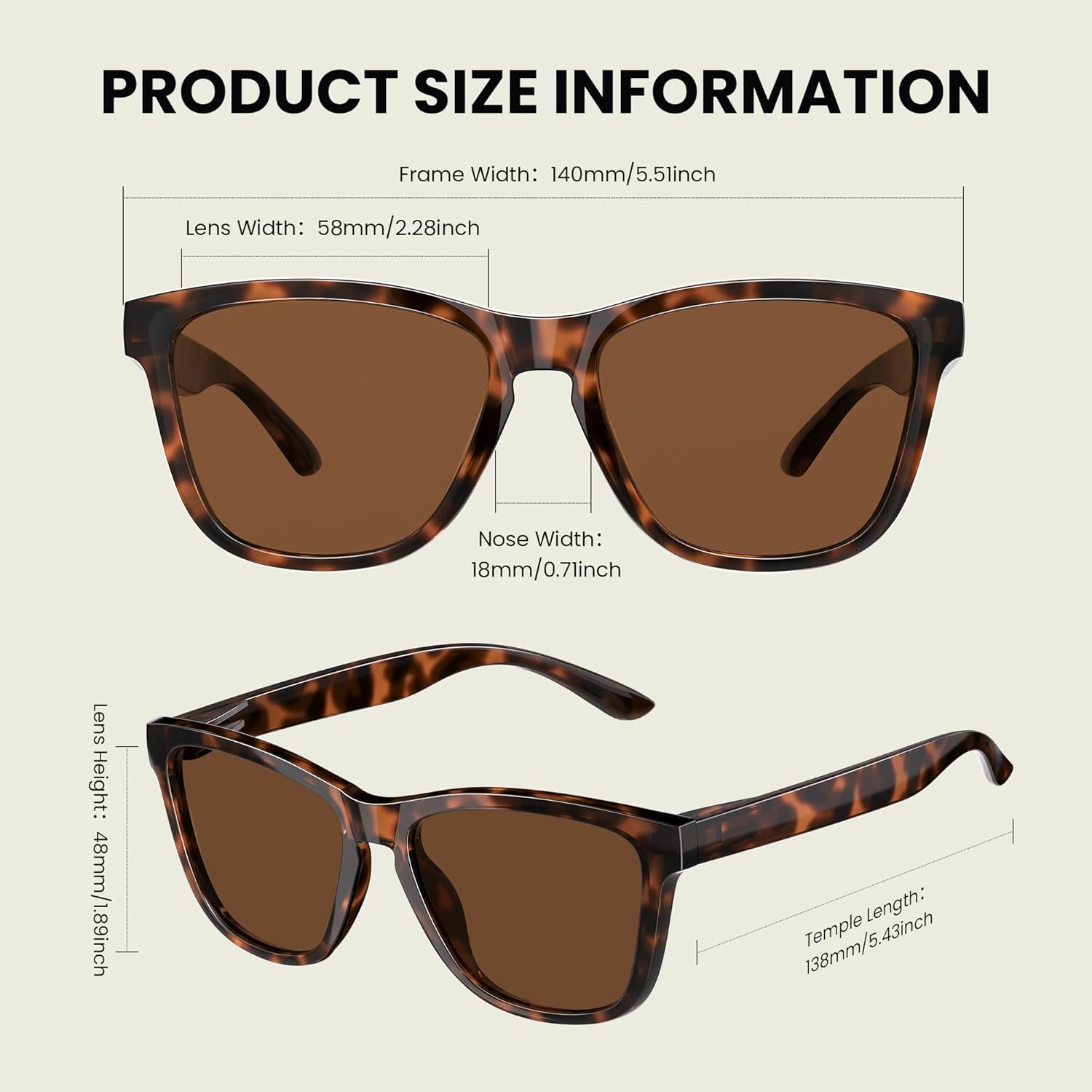Polarized Sunglasses for Women Trendy Womens Sunglasses Classic Retro Designer Sun Glasses UV Protection Shades