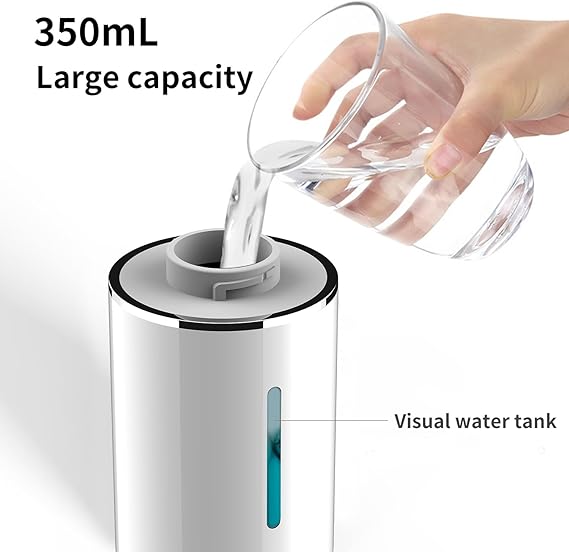 Automatic Sensor-Activated Foam soap Dispenser, 3-Level Adjustable Touchless Smart Hand &amp; Dish Soap Dispenser, USB Rechargeable, 11.84oz/350mL Wall Mounted for Bathroom Kitchen, Restaurant