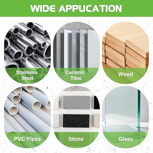 2 Pack 4-1/2" Indestructible Disc for Grinder, Diamond Saw Blades, Angle Grinder Cutting Disc with 7/8" Arbor, Multifunctional Cutting Blade Tool for Metal Glass Wood Stone Tile PVC Pipes