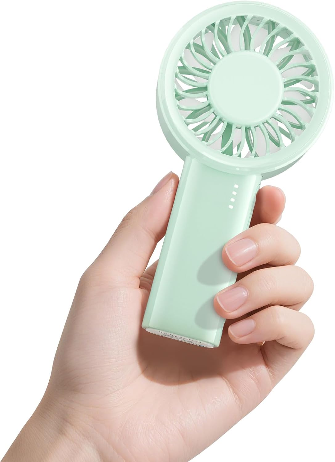 Handheld Portable Electric Fan-USB Recharge 8.5H Mini Pocket Travel Fan