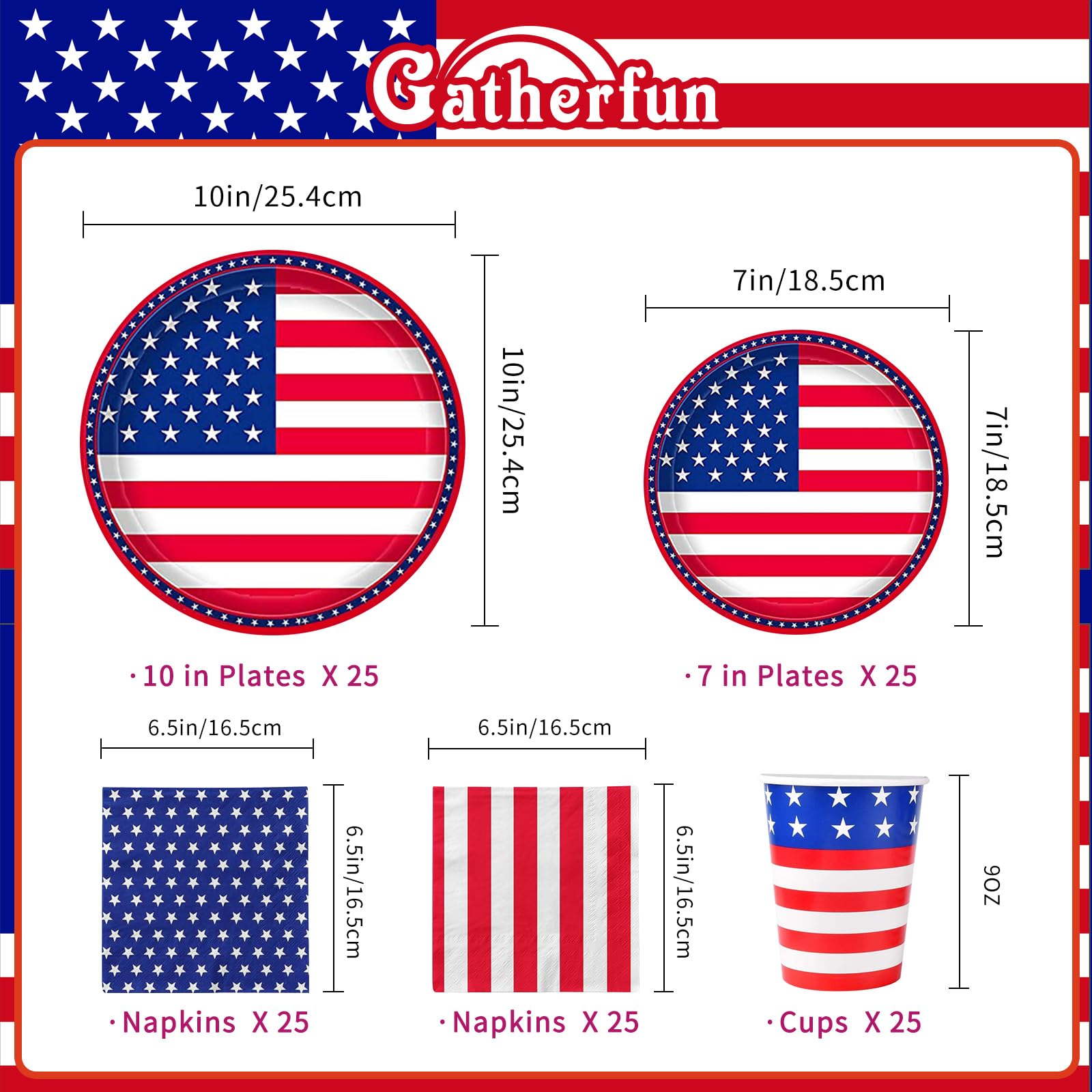4 Pcs 4th of July Decorations, 108" X 54" Plastic 250th Anniversary 4th of July Tablecloths, Rectangle Red White Blue Tablecloth American Tablecover, Patriotic Table Cover Memorial Day Party Supplies