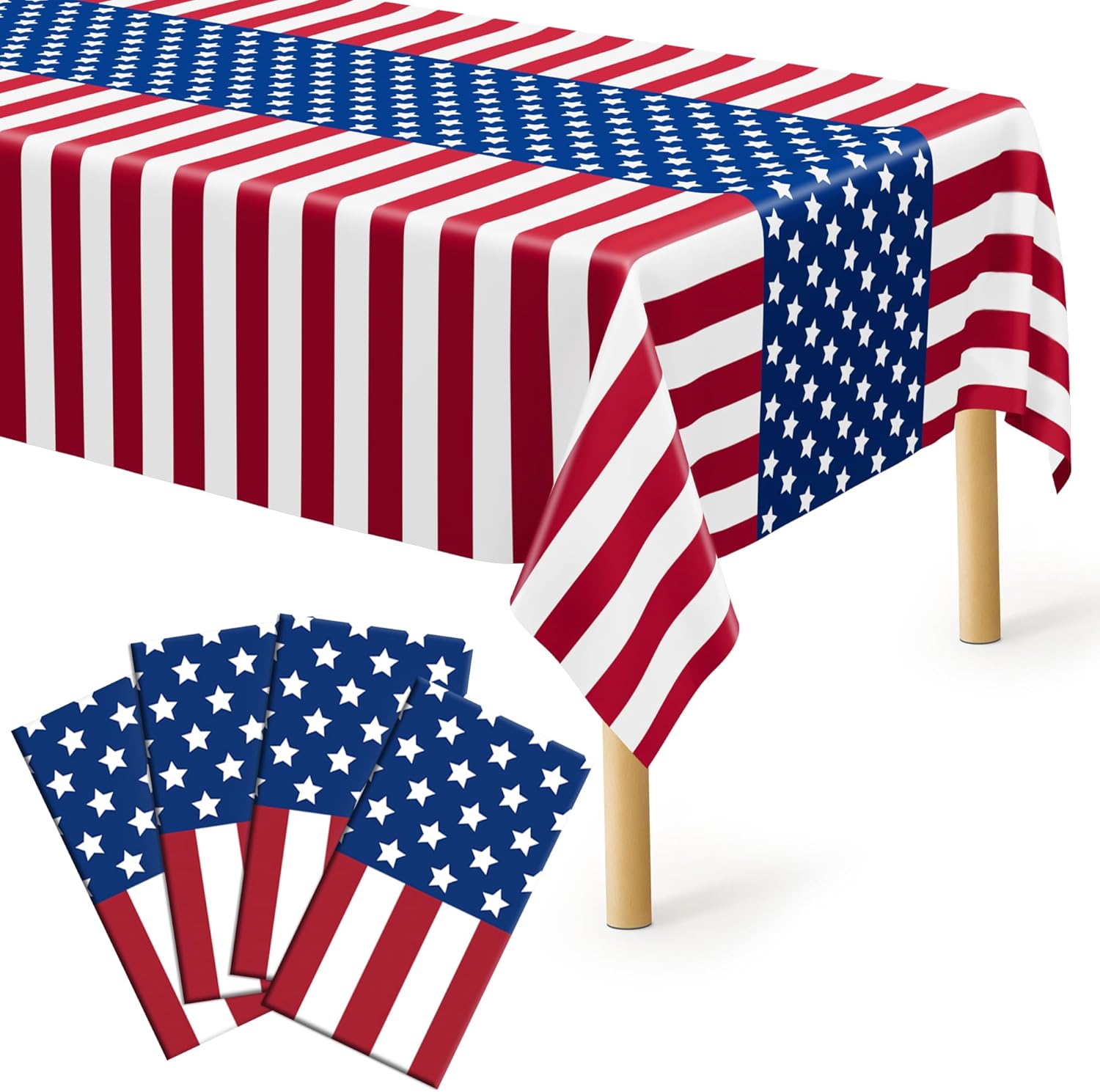 4 Pcs 4th of July Decorations, 108