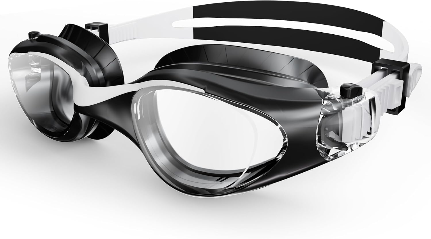 Swim Goggles for Kids 6-14, Anti-Fog UV Protection Clear Swimming Goggles, Leakproof Pool Swim Goggles for Boys Girls