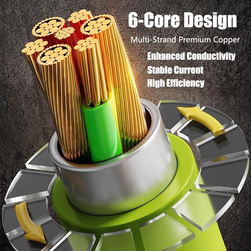 USB C Cable, 240W 4.92FT 6A Fast Charging USB C Charger Cable with LED Display, Zinc Alloy Silicone USB C to USB C Cable for iPhone 16/Pro/Plus/Pro Max, MacBook, iPad Pro, Galaxy S24/S23