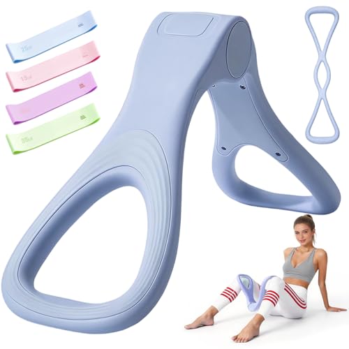 Home Pilates Essential Kit for Women, Pilates Equipment Set with Pelvic Floor Trainer, Resistance Bands for Beginners Home Workouts