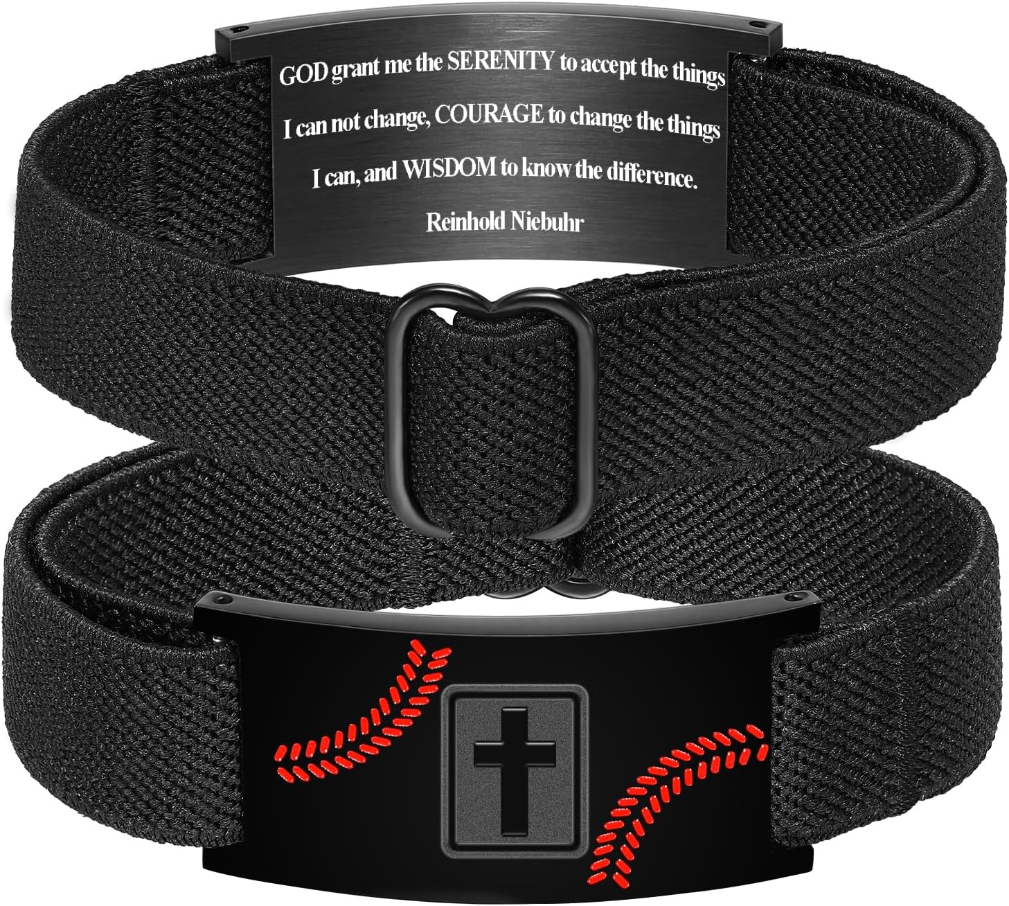 First Communion Gifts-Baseball Cross Bracelet for Boys Men,Christian Religious Confirmation Baptism Bible Jewelry Gifts for Men Boys Kids