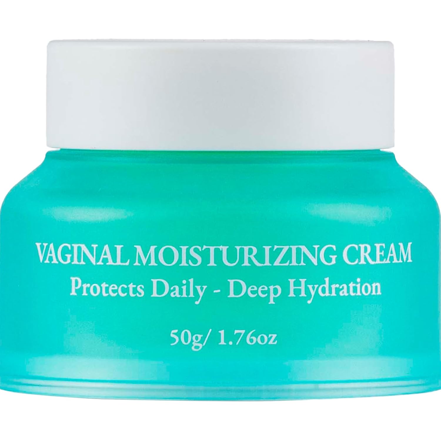 Natural Vaginal Moisturizer Cream, Vulva Balm for Dryness, Itching, Redness and Irritation, Organic Vulva Cream for Menopause Support, No Fragrance, 1.76 oz