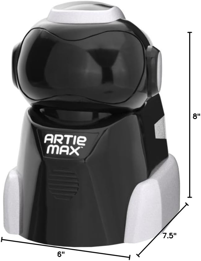 Educational Insights Artie Max the Coding &amp; Drawing Robot - STEM Robot Toys &amp; Coding for Kids, Learn Programming and Robotics, Programmable Interactive Toy for Boys and Girls Ages 8+