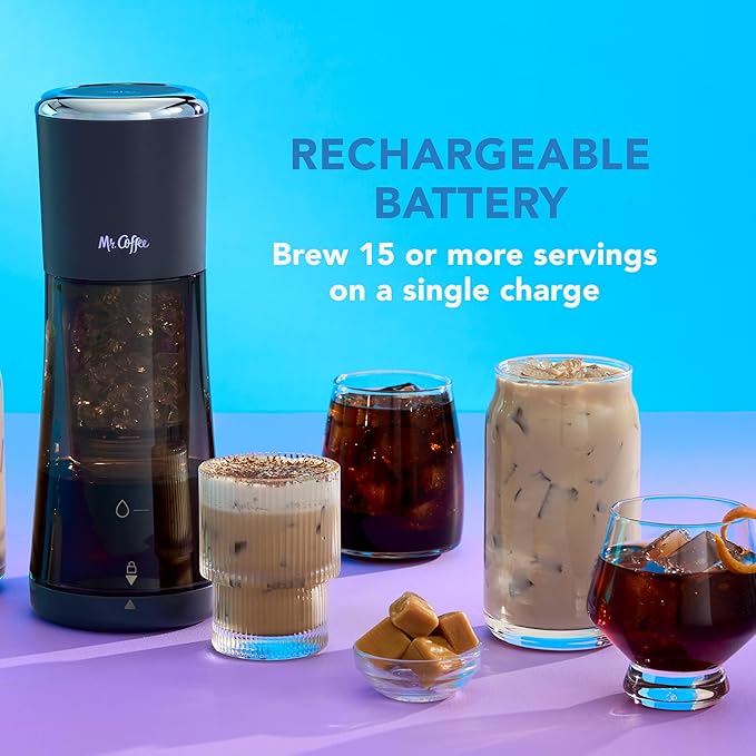 Mr. Coffee® Express Cold Brew Coffee Maker, 10-Minute Cold Brew Coffee Machine, Sake