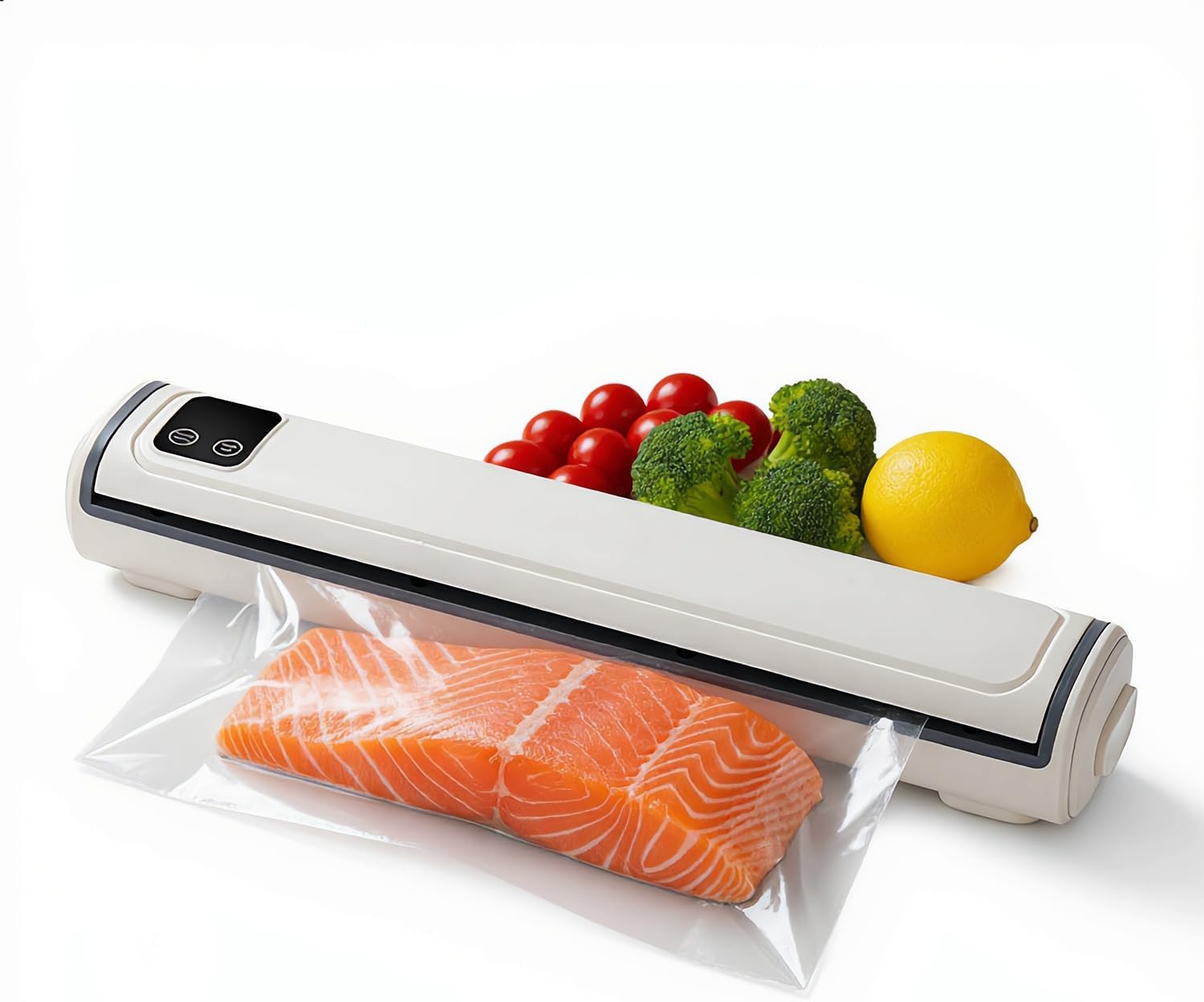Vacuum Sealer Machine-Automatic Food Sealer-Compact 10-20s Seal-Multi Modes-Cutter 10 Bags