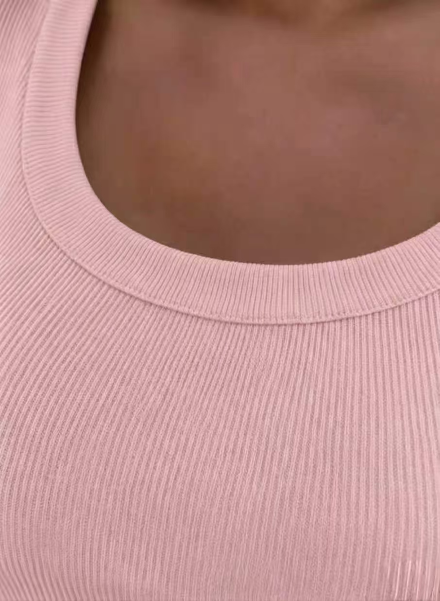 GKBK Women's Ribbed Short Sleeve Tee, Scoop Neck Slim Fitted Basic Top, Casual Summer Spring Trendy Shirt 2026