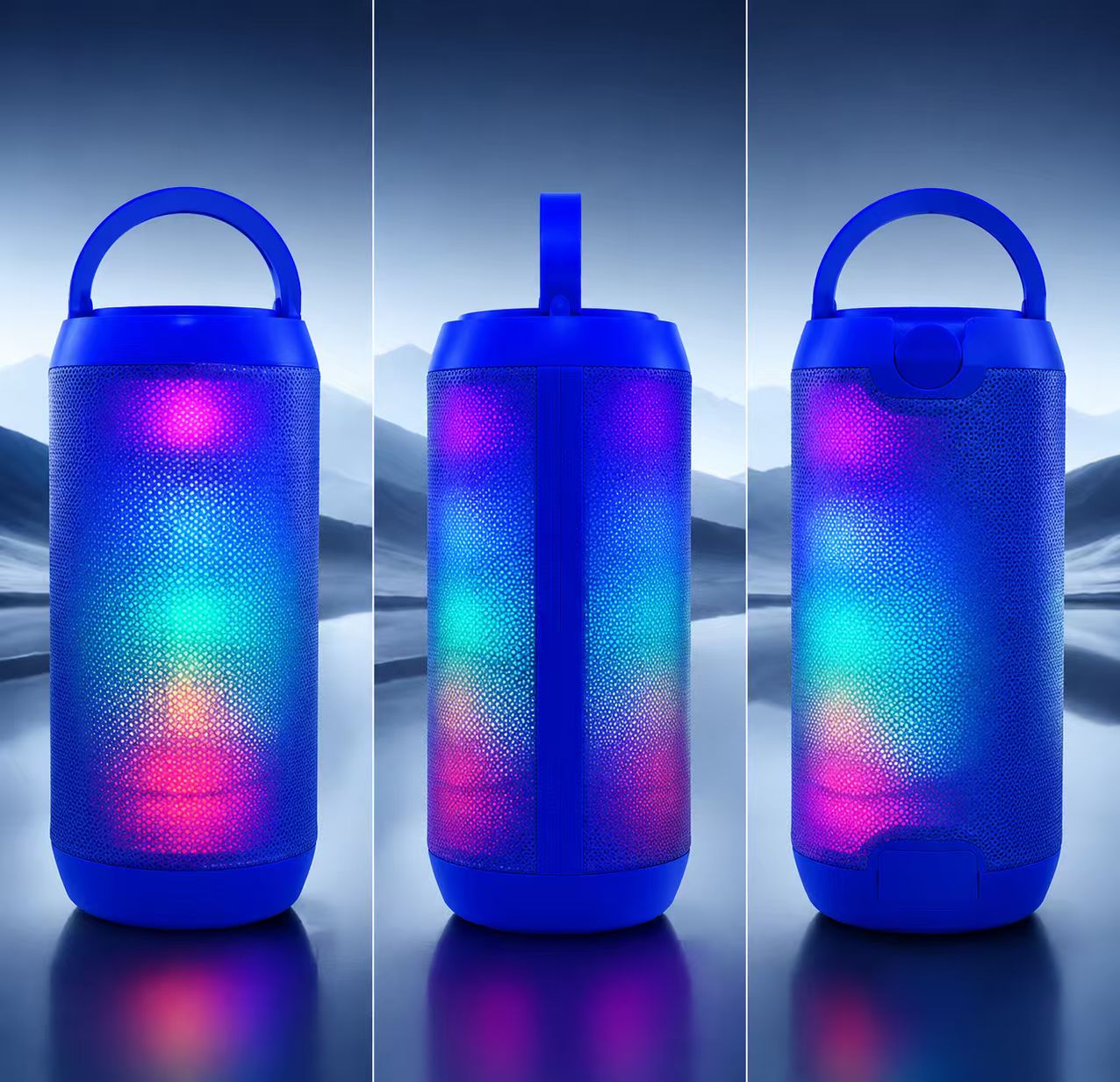 LED Color Light Bluetooth Speaker - Portable Wireless Audio