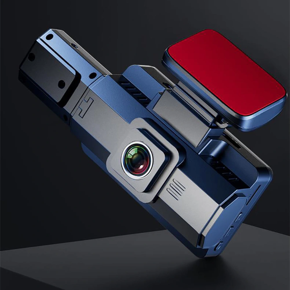3-Inch Dual Lens Car Dash Cam-Front Inside Recording-Night Vision-G-Sensor Vehicle Dash Camera