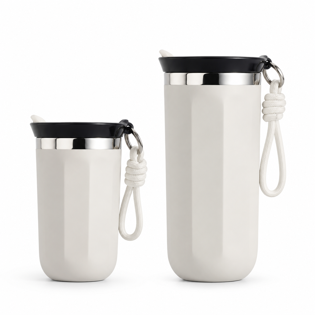 Stainless steel coffee mug-Portable Stainless steel tumbler Vacuum Insulated Travel Cup for Car Office 12oz/17oz