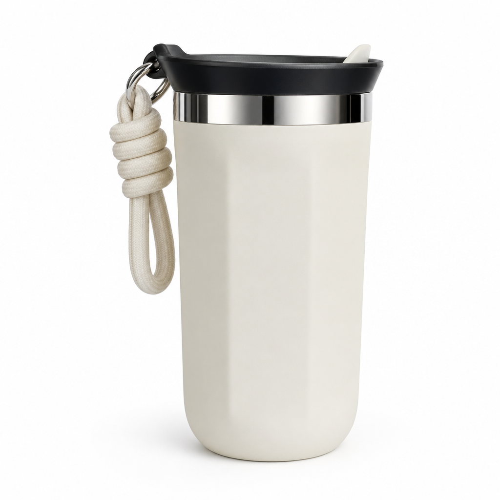 Stainless steel coffee mug-Portable Stainless steel tumbler Vacuum Insulated Travel Cup for Car Office 12oz/17oz